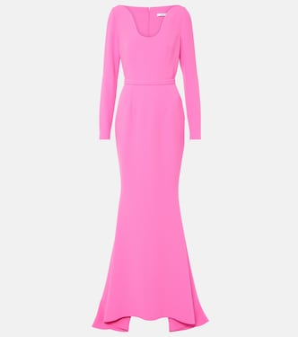 Robe Auria aus Crêpe | Safiyaa