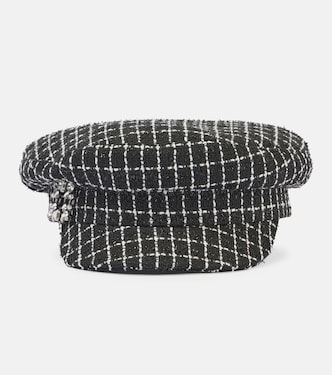 Cappello in tweed con cristalli | Roger Vivier