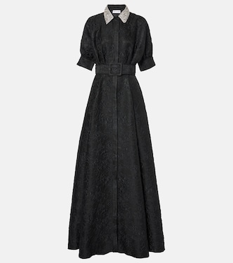 Verzierte Robe Esther aus Brokat | Rebecca Vallance