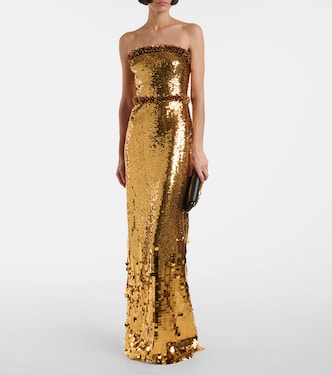 Robe Golden Hour mit Pailletten | Rebecca Vallance