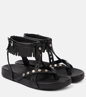 Sandali Silya in pelle con borchie | Isabel Marant
