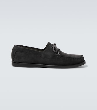Segelschuhe City Moc aus Veloursleder | Saman Amel
