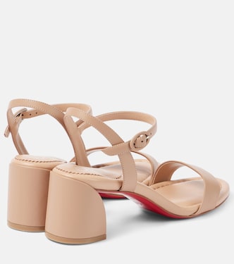 Sandales Miss Jane 55 en cuir | Christian Louboutin