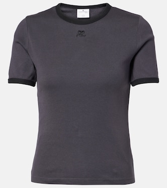 T-shirt Signature in cotone | Courrèges