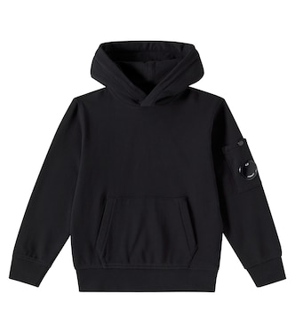 Logo cotton hoodie | C.P. Company Kids