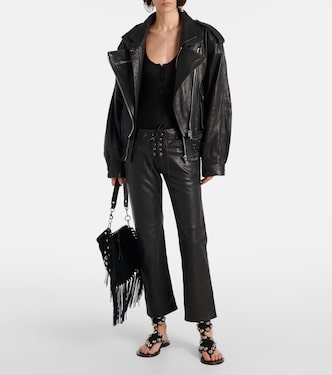 Veste Aneli oversize en cuir | Isabel Marant