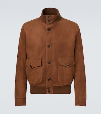 Suede bomber jacket | Slowear