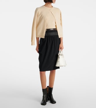 Top Four Stitches en laine vierge | Maison Margiela