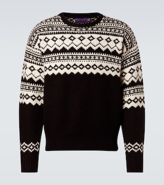 Jersey de cachemir en intarsia | Ralph Lauren Purple Label