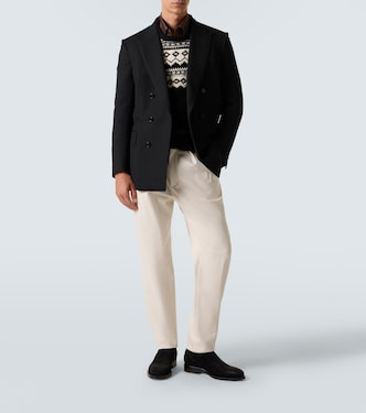 Jersey de cachemir en intarsia | Ralph Lauren Purple Label