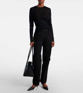 Iverness knitted cashmere top | The Row