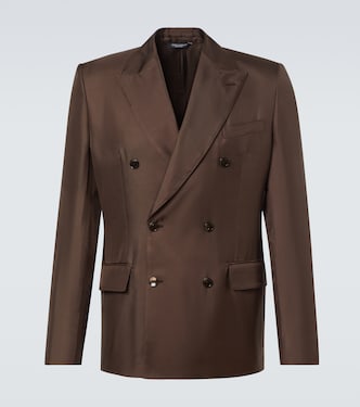 Blazer aus Seiden-Twill | Dolce&Gabbana