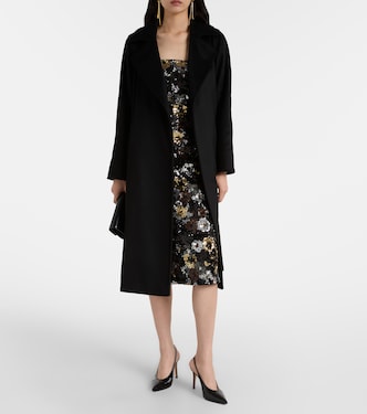 Manuela camel hair wrap coat | Max Mara