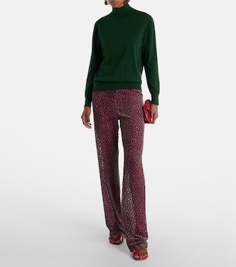 Polka-dot straight pants | Dries Van Noten