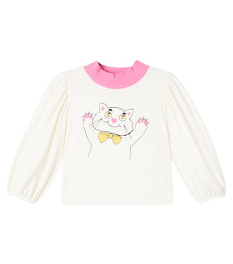 Bedrucktes Sweatshirt aus einem Baumwollgemisch | Mini Rodini