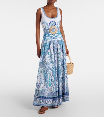 Isnik Lullaby cotton jersey maxi dress | Camilla
