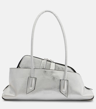 La Passeggiata Small leather tote bag | The Attico