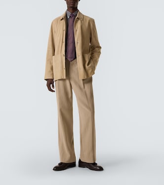 قميص من القطن الفلانيل | Charvet