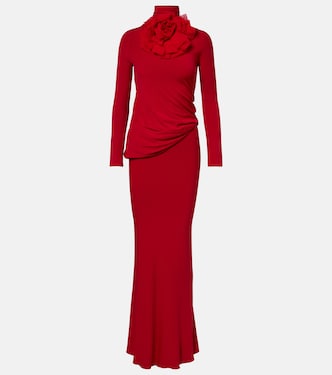 Abito lungo in jersey drappeggiato | Magda Butrym