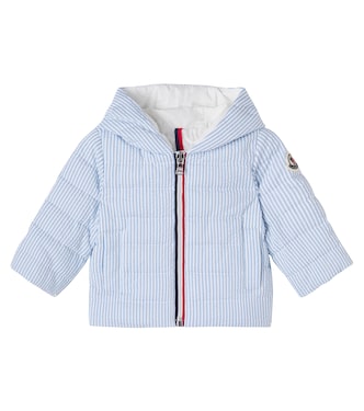 Baby striped down jacket | Moncler Enfant