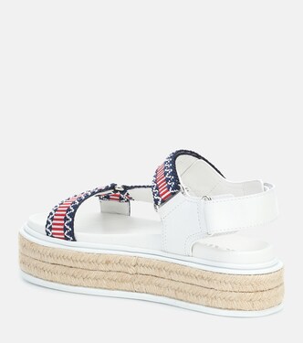 Nomad platform sandals | Prada