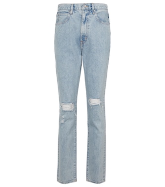 Jeans Beatnik de algodón de tiro alto | Slvrlake