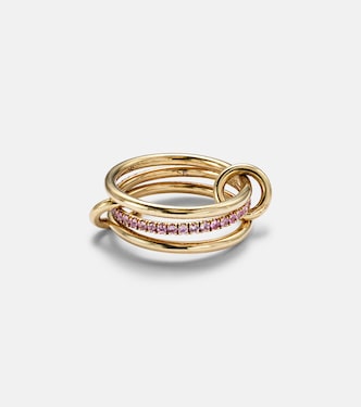 18kt yellow gold ring with sapphire | Spinelli Kilcollin