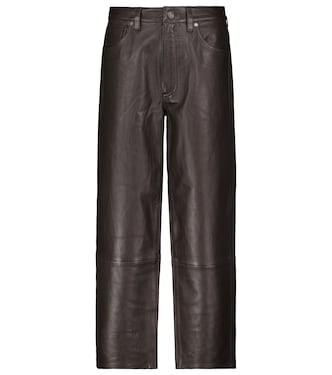 Pantalon droit Calista en cuir | Citizens of Humanity