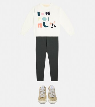 Pull Anumati intarsia en coton | Bonpoint
