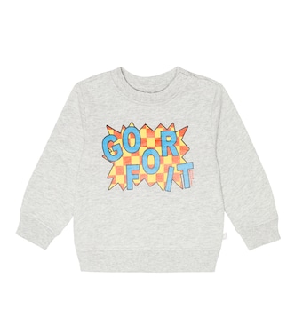 Baby - Felpa in cotone con stampa | Stella McCartney Kids