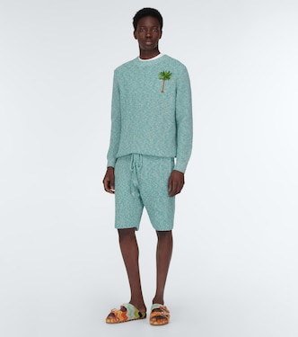 Palm Tree cotton-blend sweater | Alanui