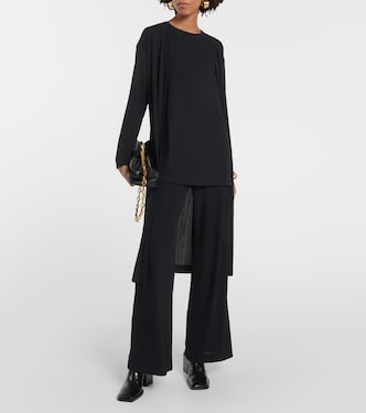 Leisure - Cardigan lungo Po in jersey | Max Mara