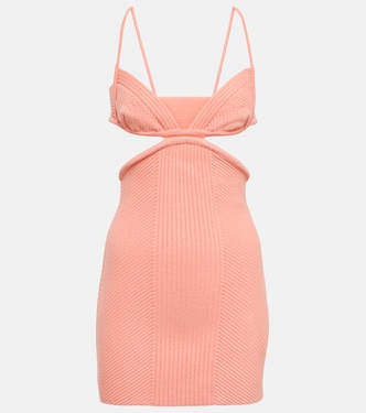 Cutout minidress | Off-White