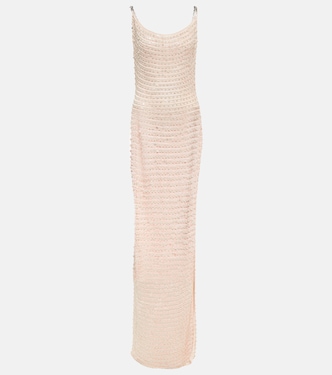 Vatia sequined knitted maxi dress | Aya Muse