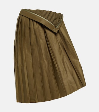 Falda midi asimétrica estampada | MM6 Maison Margiela