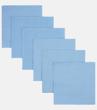 Set of 6 cotton napkins | Lisa Corti