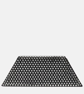 Clutch Superamini Yigit in raso | Amina Muaddi