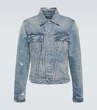 Chaqueta de denim desgastado | Amiri