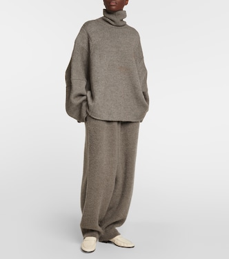Erci alpaca and silk turtleneck sweater | The Row