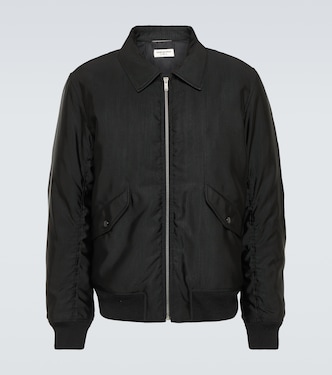 Bomberjacke aus Faille | Saint Laurent