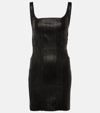 Nino leather minidress | Stouls