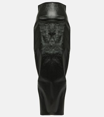 Gonna midi in misto cotone | Rick Owens