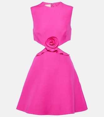 Crepe Couture cutout minidress | Valentino