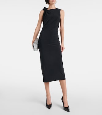 Abito midi asimmetrico Nuble in jersey | Sportmax