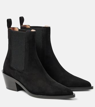 Botines Wylie de ante | Gianvito Rossi