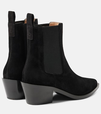 Ankle Boots Wylie aus Veloursleder | Gianvito Rossi