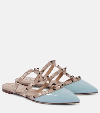 Slippers Rockstud aus Lackleder | Valentino Garavani