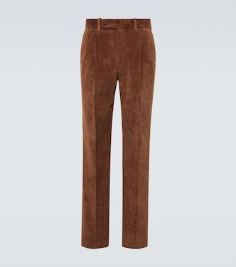 Gerade Hose aus Baumwoll-Cord | Incotex