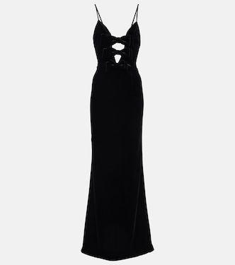 Robe aus Samt | Alessandra Rich