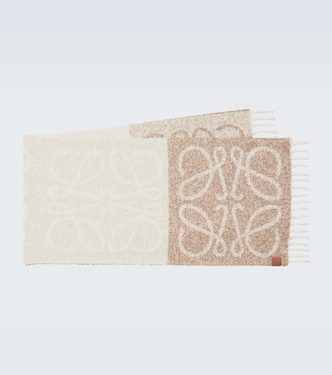 Sciarpa Anagram in misto alpaca bouclé | Loewe
